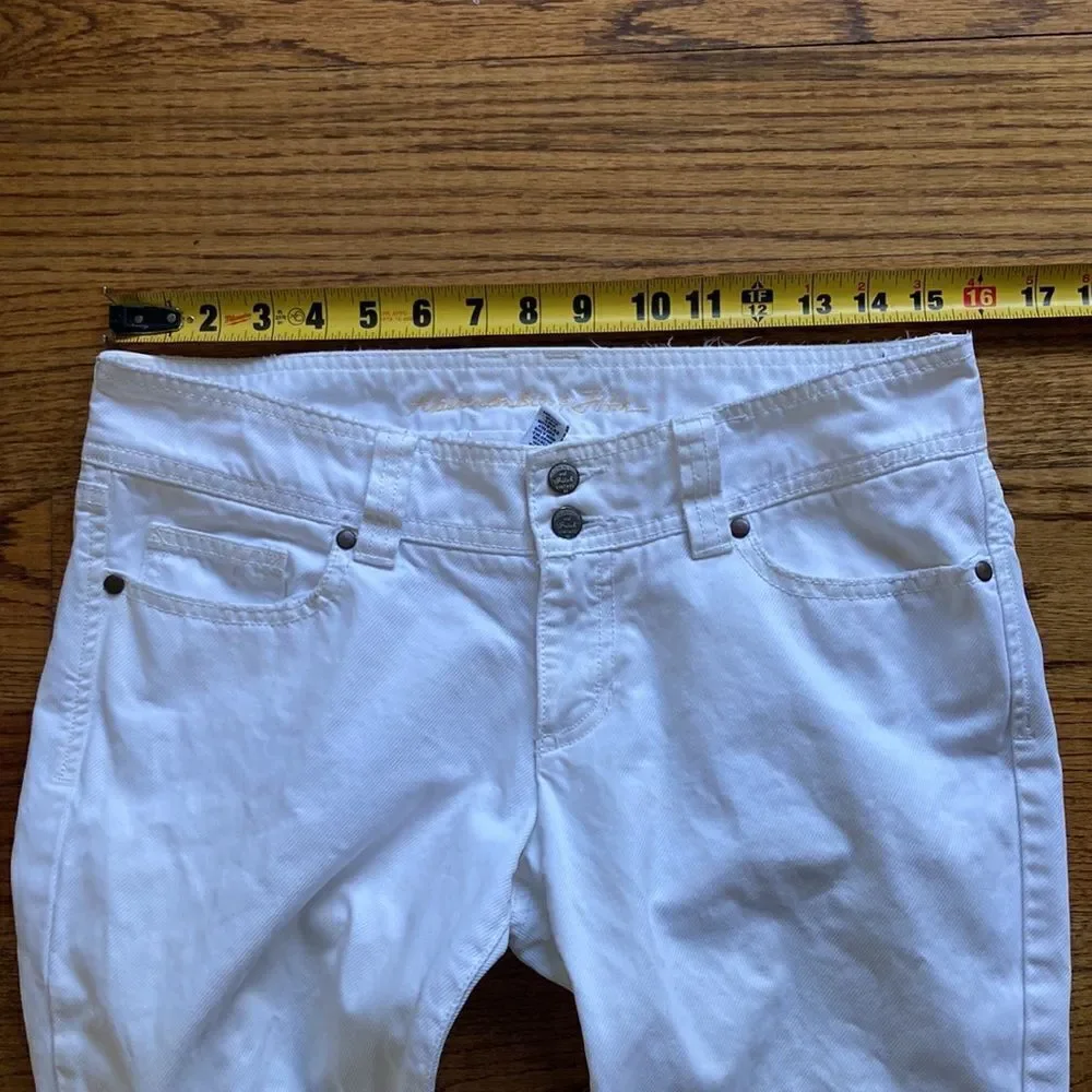 Abercrombie & Fitch 100% Cotton Mid-Rise Five Pocket Straight Leg Jeans Size 4 - Picture 8 of 12